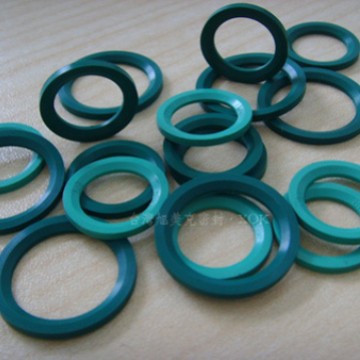 耐压耐油耐高温斜角平垫圈液压堵头管接头密封圈丁腈氟胶ED圈
