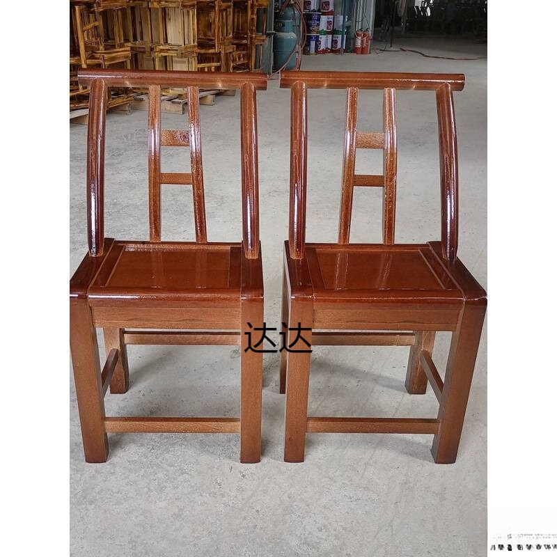 Vintage Solid Wood Chair, Rural Handmade Dining Chair, Children's Farmhouse Restaurant Chair, Shoe-Changing Stool, Home-Use Chair with Backrest Vintage Solid Wood Chair, Rural Handmade Dining Chair, Children's Farmhouse Restaurant Chair, Shoe-Changing Stool, Home-Use Chair with Backrest