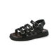 Girls Sandals 2025 New Summer Children Roman Princess Shoes Soft Sole Non-slip Sandals Girls Fashion Beach Shoes