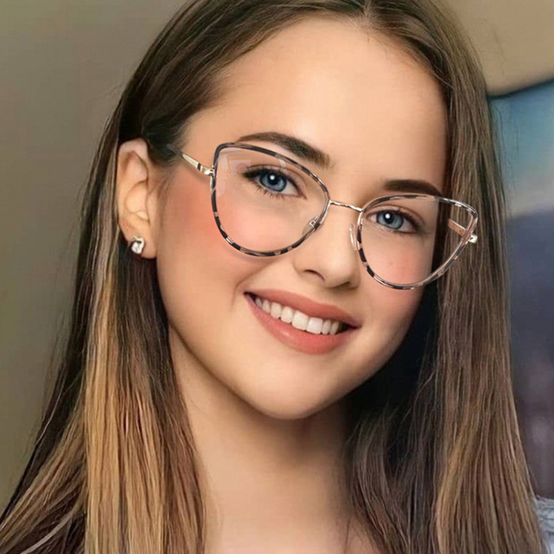 57g Weight Full Frame Glasses Structure Glasses Classification Fashion Geometric Ac Butterfly Frame Full Frame Optical Glasses