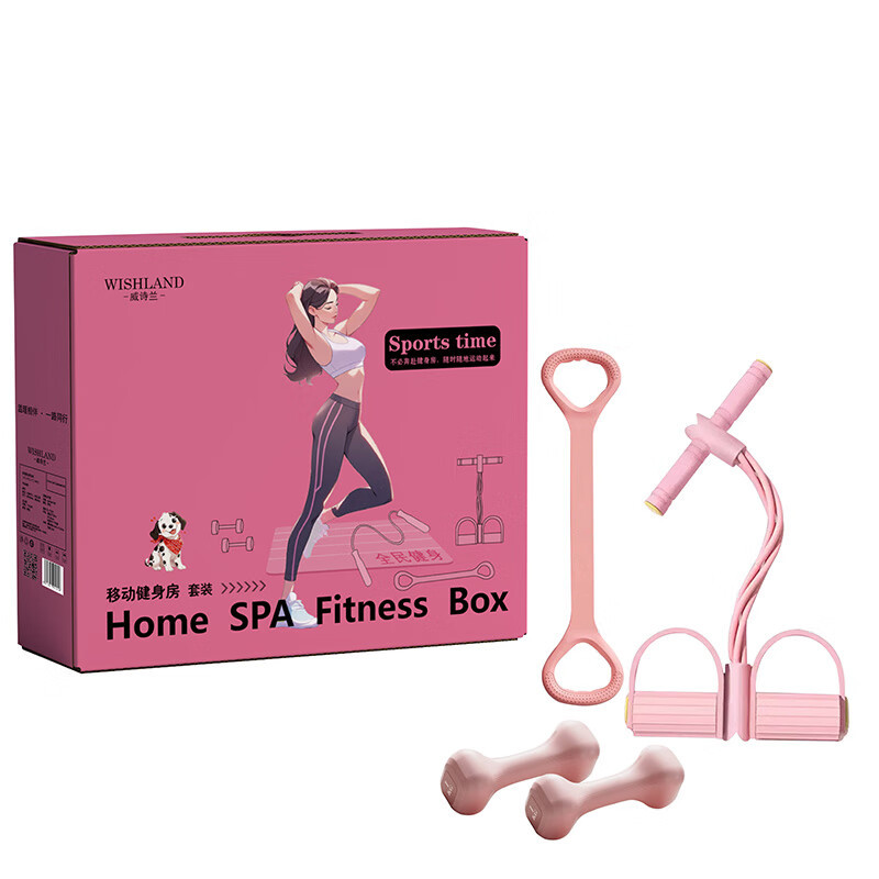 Home Gym Set Puller Set Gift Box Gift for Health