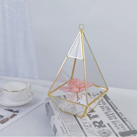玻璃工艺品;微景观;装饰花瓶