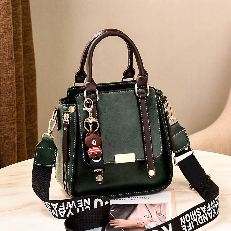 Bolso de mano versátil de moda para mujer, gran capacidad, nuevo bolso de hombro y bandolera 2025