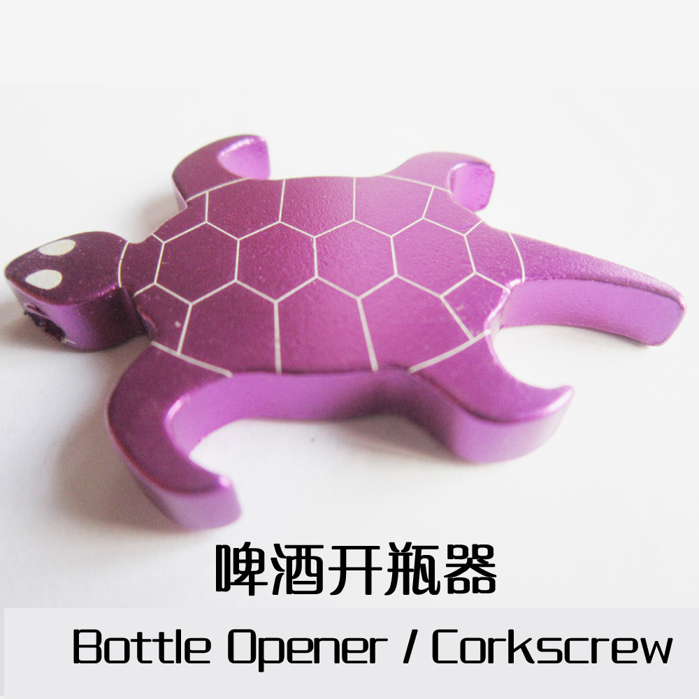 Abridor de botellas de tortuga de BOFA-KY034 Abridor de botellas de pelo Bo de color caliente de fábrica