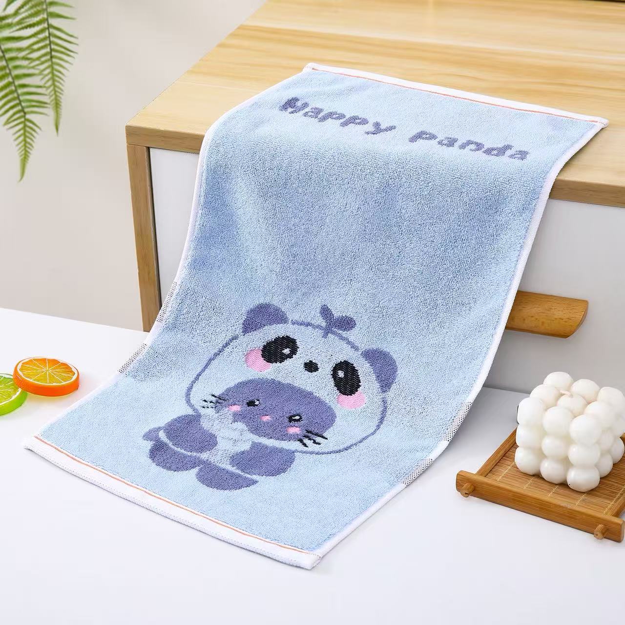 팬더 밝은 파란색