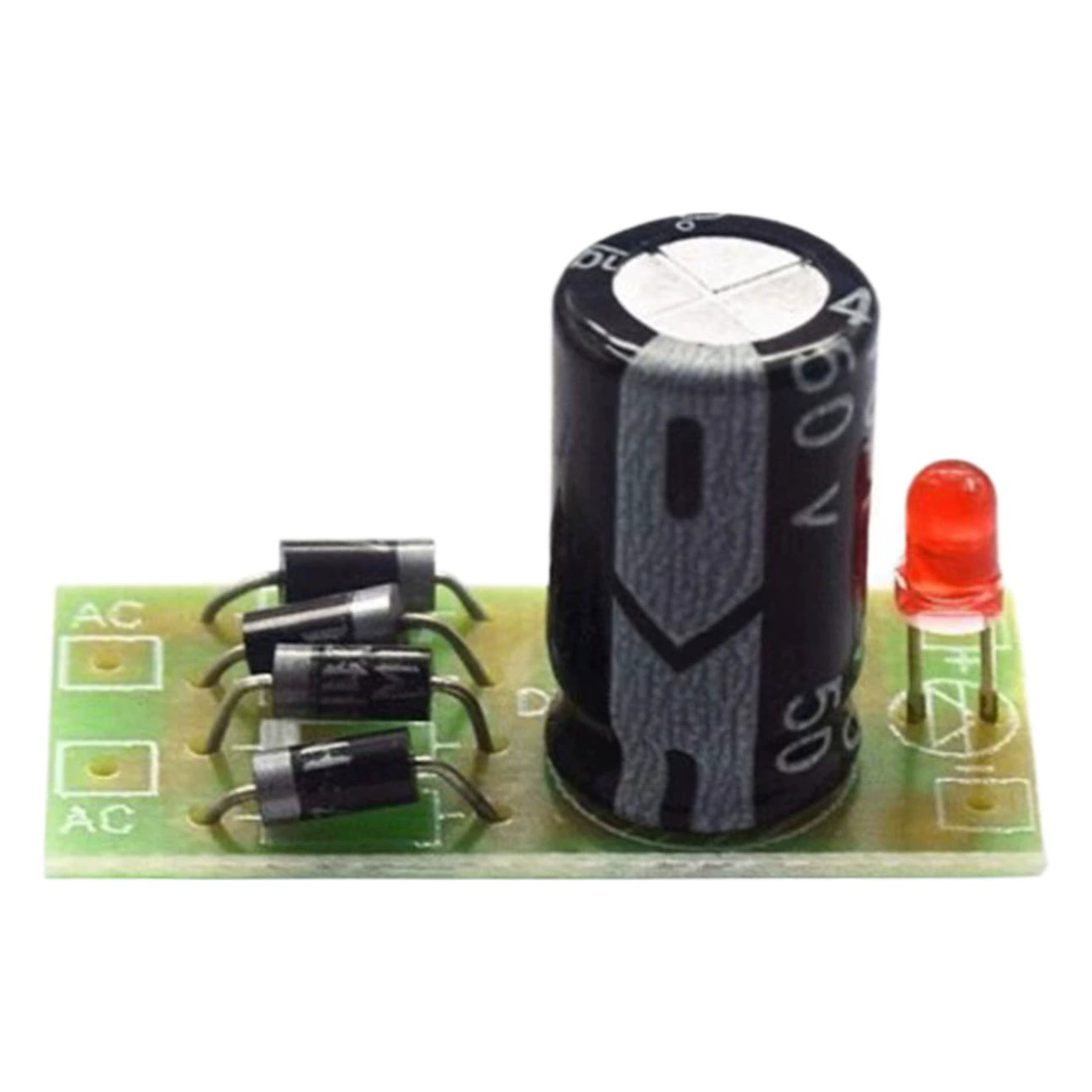 Модуль преобразования мощности переменного тока в постоянный EE 4007 полный мостовой выпрямительный фильтр 12V 1A AC в DC