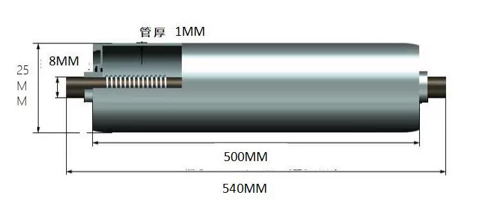 Stainless steel bracket roller non -power roller shaft holder roller roller conveyor Rolling rod flow line from dynamic roller roller