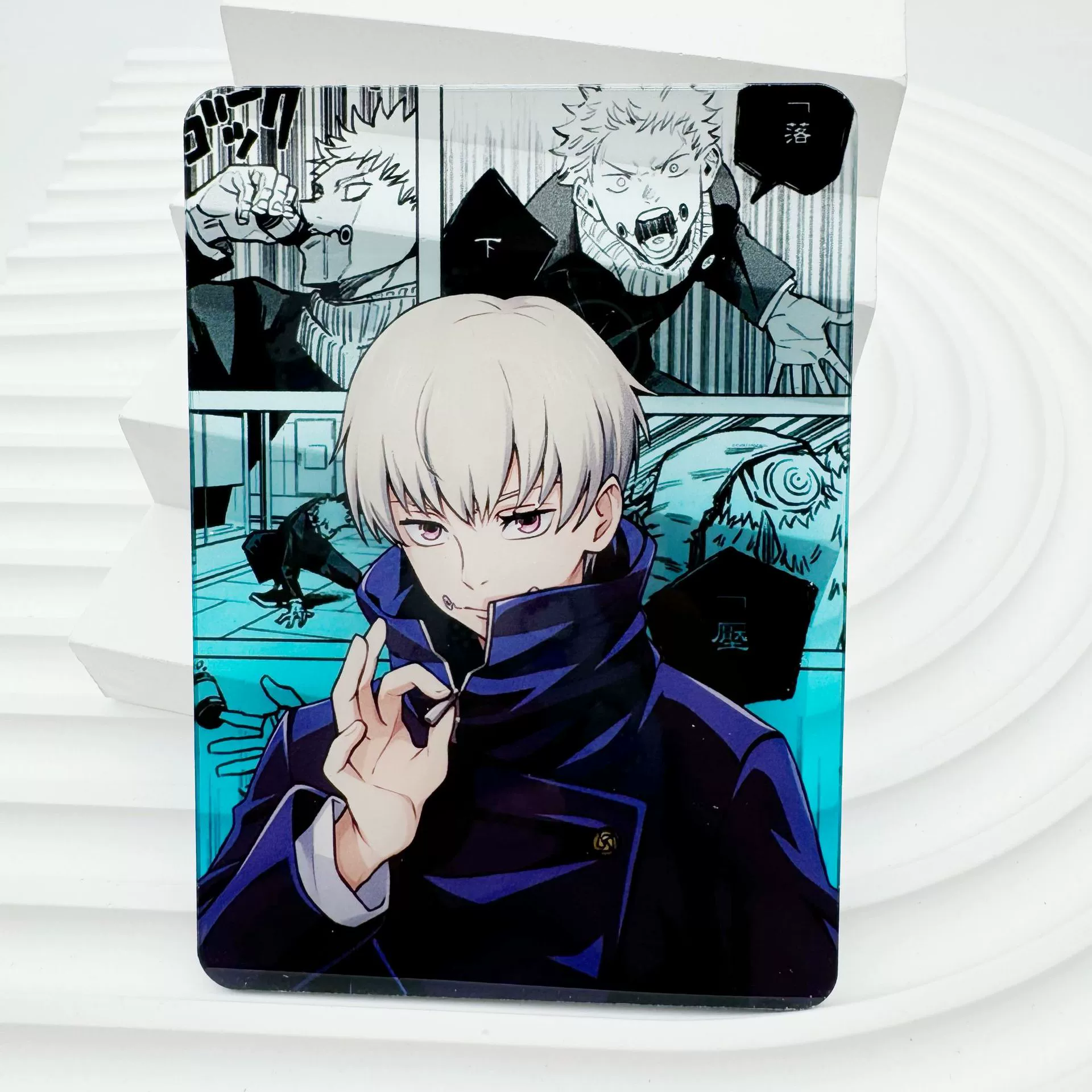 Аниме коллекционные карточки 3 дюйма, разнообразные дизайны (Jujutsu Kaisen и другие), оптовая упаковка
