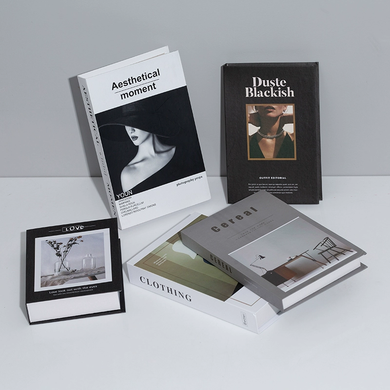 Скандинавский простой стиль фальшивой книги модель Studycop магазин имитационная книжка гостиная офис книжный шкаф креативное оформление книжная лента