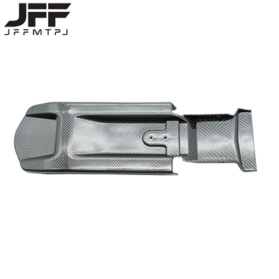 Electric Off-Road Motorcycle Inner Motorcycle Fender - light-bee-seat-cushion-lower-guard-plate-carbon-fiber-pattern