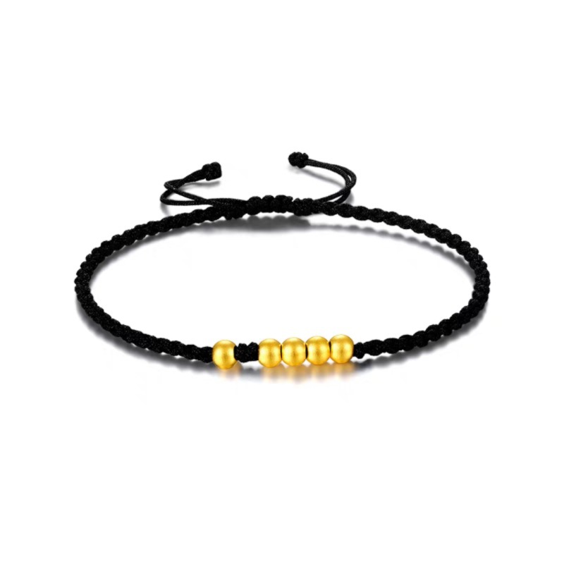 5금구슬팔찌(검은줄)