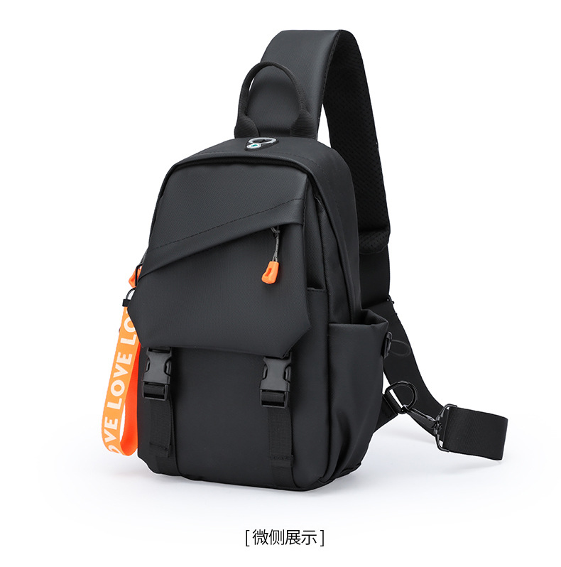 New trendy men's chest bags, casual single-shoulder bags, backpacks, crossbody bags, water-resistant men's bags, business men's bags, cross-border undefined