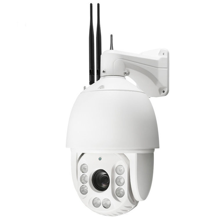 无线摄像头4Gwifi远程球机监控300米7寸20倍变焦360度全彩摄像机