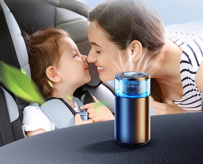 Kafeila 2024 New Smart Car Aromatherapy Machine Diffuser Atmosphere Light High-End Car Perfume Spray