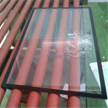 黑色边框丝印显示屏玻璃 大尺寸广告机玻璃 钢化丝印显示器玻璃