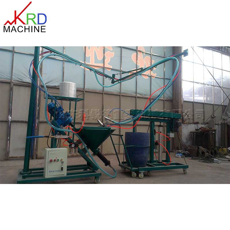 建筑外墙装饰喷射机 80型螺杆式GRC喷浆机  电动窗套砂浆喷涂机