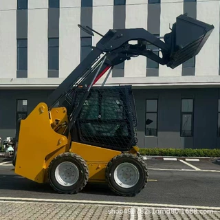 Wheeled Crawler Mini Skid Steer Loader Multipurpose Small