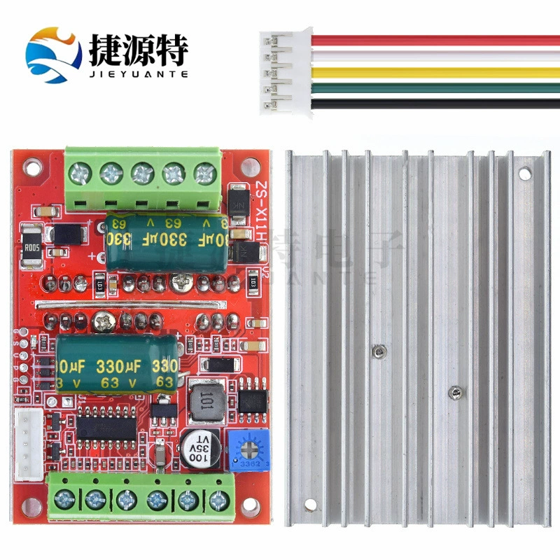 BLDC трехфазный бесщеточный бесщеточный двигатель с контроллером двигателя Холла 9-60V12V48V400W Двигатель платы