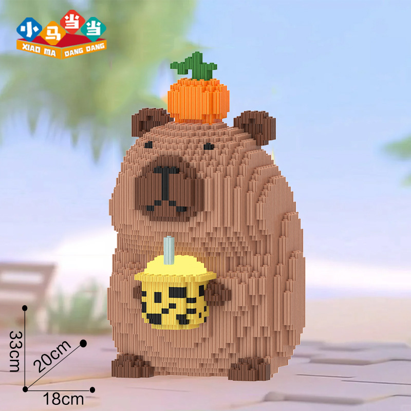 Kulomi Meletti Series Bloques de construcción Bear Bloques de construcción al por mayor Juguetes al por mayor Regalos para niños y niñas Muñecas hechas a mano