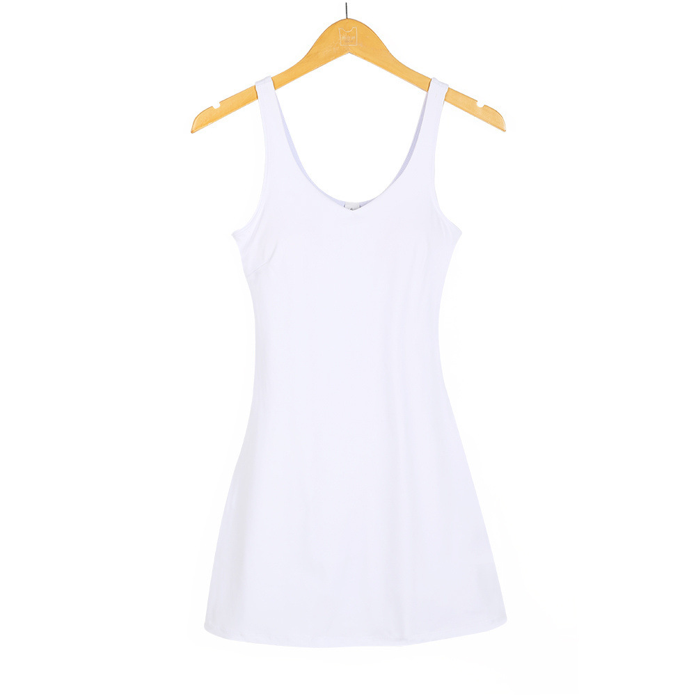 LULU vestido de mujer 2025 verano nuevo estilo francés cintura de alta sensación chaleco de cintura vestido corto moda image 4