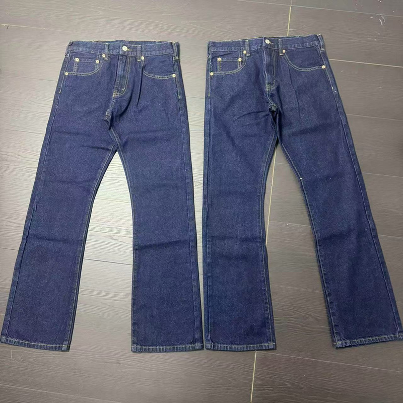 Feel Free to Compare! Yyj's Own 517 Original Cow 14oz Denim Seersucker Is Different from Ordinary Denim Fabrics