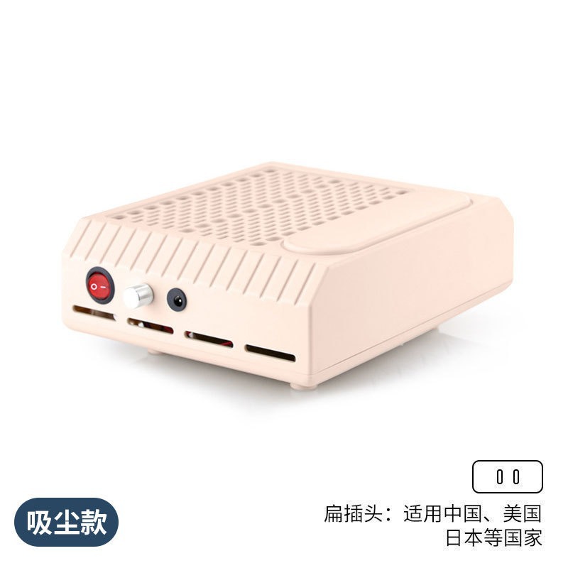 Aspirador de uñas transfronterizo Máquina de polvo de uñas japonesa 80w filtro de alta potencia para uñas aspiradoras extraídas