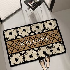 フランス式の極めてシンプルで豪華な珪藻泥のマット家庭用玄関の玄関の玄関のマットの浴室のマットのトイレの吸水のマット