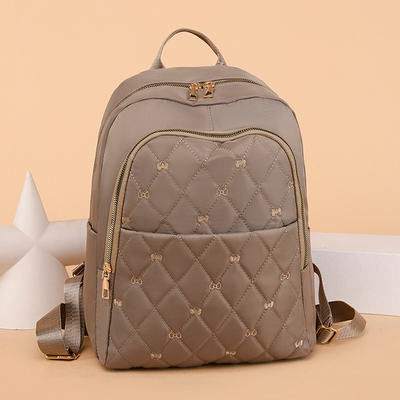 Comercio exterior nuevo estilo 2022 verano coreano mochila femenina simple salvaje Oxford mochila escolar de arte urbano