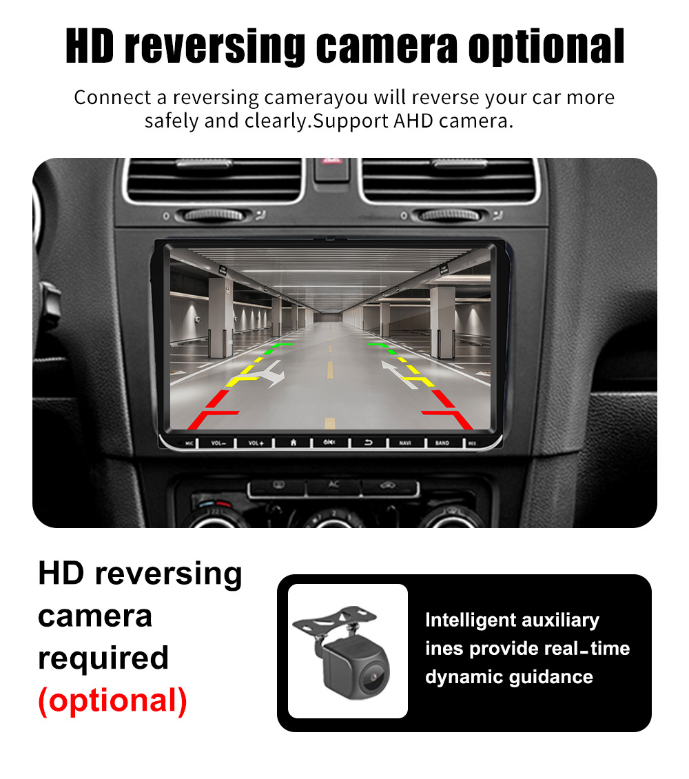 Exclusively for Cross-Border Sales, Volkswagen 9inch Linux Car Radio, Navigation Touch Screen, Multimedia Player