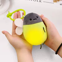 Щепотка распаковать игрушку светящегося светлячка сумка плюшевая подвеска милая девушка сумка брелок ювелирные изделия оптом