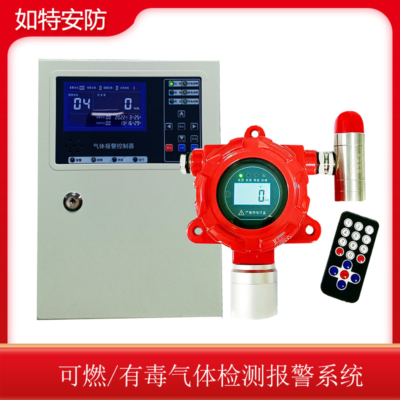 氧气点型气体探测器 固定式氧气浓度报警器 氧气泄漏检测报警仪