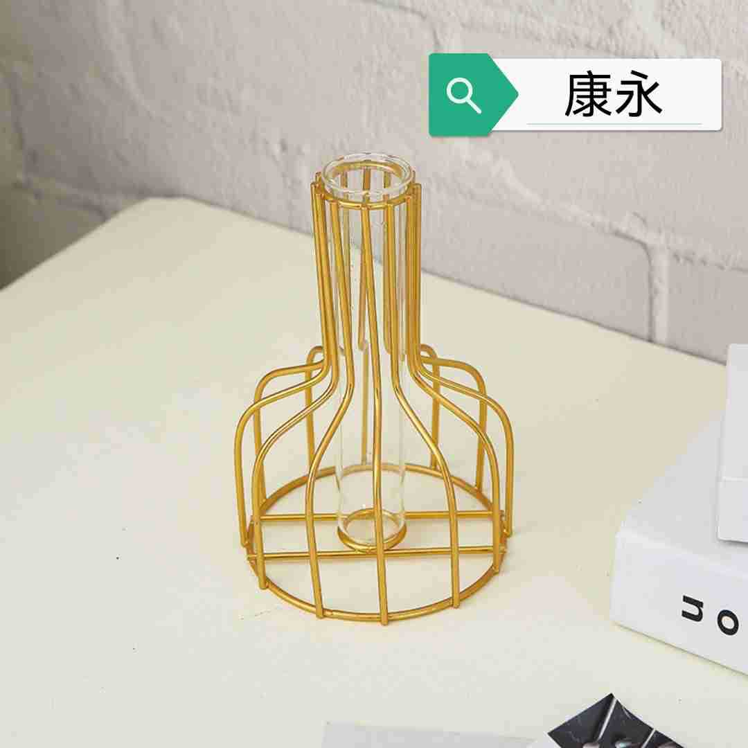 厂家直销插花水培玻璃管插花翻口玻璃瓶插花玻璃试管