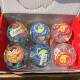 Cyber Celebrous Nezha Luminous Bouncing Ball Imitation Spirit Beads Flash Crystal Ball quicksand Children's Jumping Flash Toy