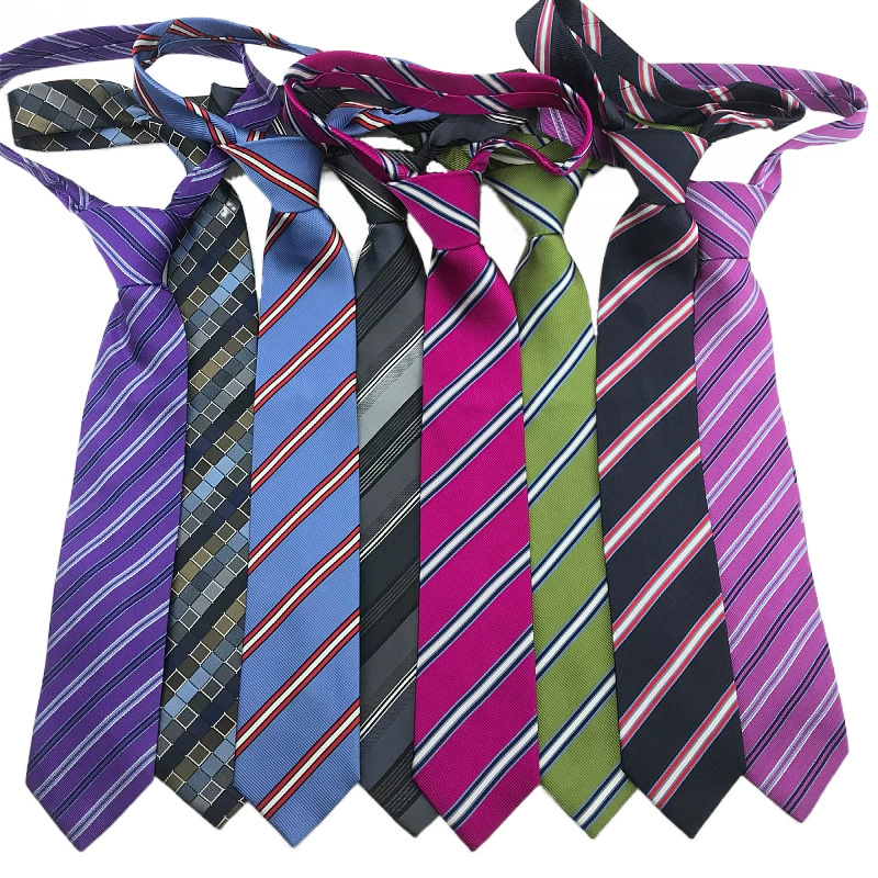 Silk tie, shirt, 7cm, Korean style