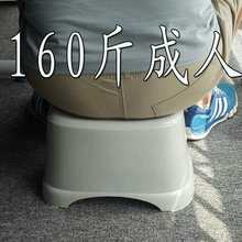 #心邦 全新pp塑料防滑儿童小矮凳加厚成人浴室凳子洗澡凳 日本包