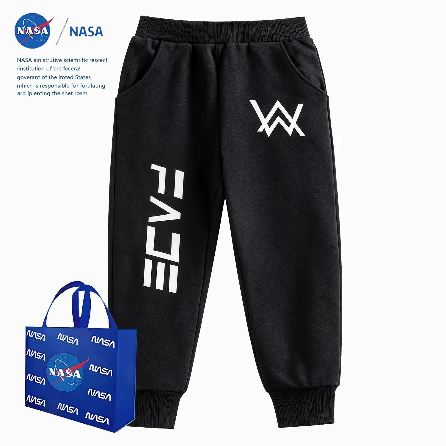 Теплые детские брюки NASA