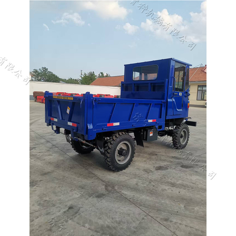 广西河池农用拉甘蔗车 建筑工地柴油四驱四不像车 矿用四轮运输车