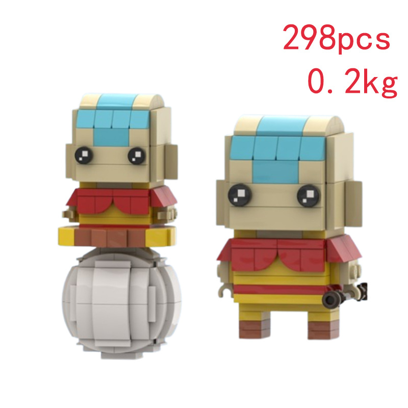 Cross-border Hot-selling In-stock MOC-63110 Small Particle Assembly Building Block Toy Figure DIY Educational Model_voghion.com