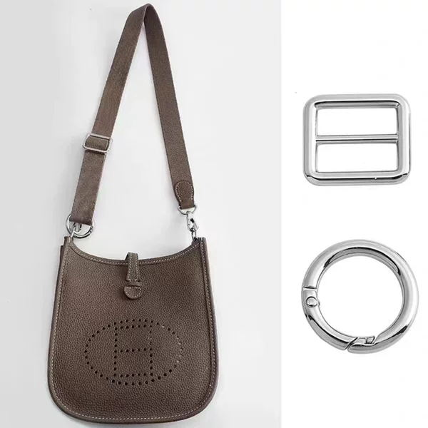 Bag shoulder strap adjustable buckle efulin mini canvas bag with modified length Japanese buckle round buckle accessories single buy