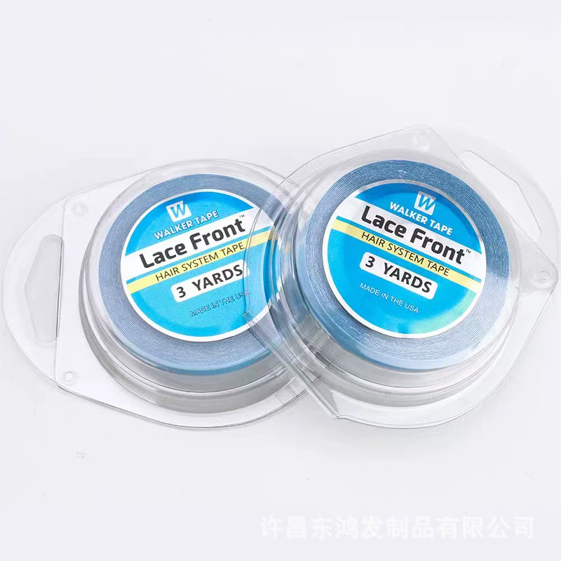 Лента для париков двухсторонний клей для волос Лента для волос водонепроницаемый и антипотеющий плюс липкий без следов для замены волос