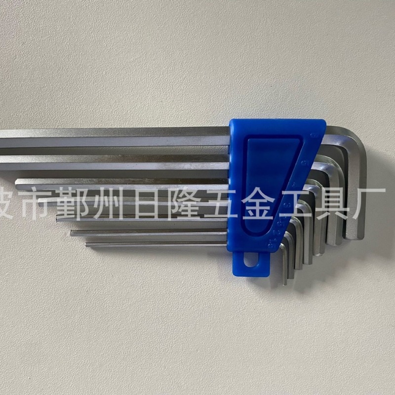 日隆内六角レンチ1.5- 6mm平頭内6角公製六角板手L型六角レンチ|undefined
