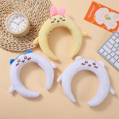 チイカワカラー蝶結びカチューシャ小八吉イウサキ洗面化粧カチューシャぬいぐるみカチューシャ