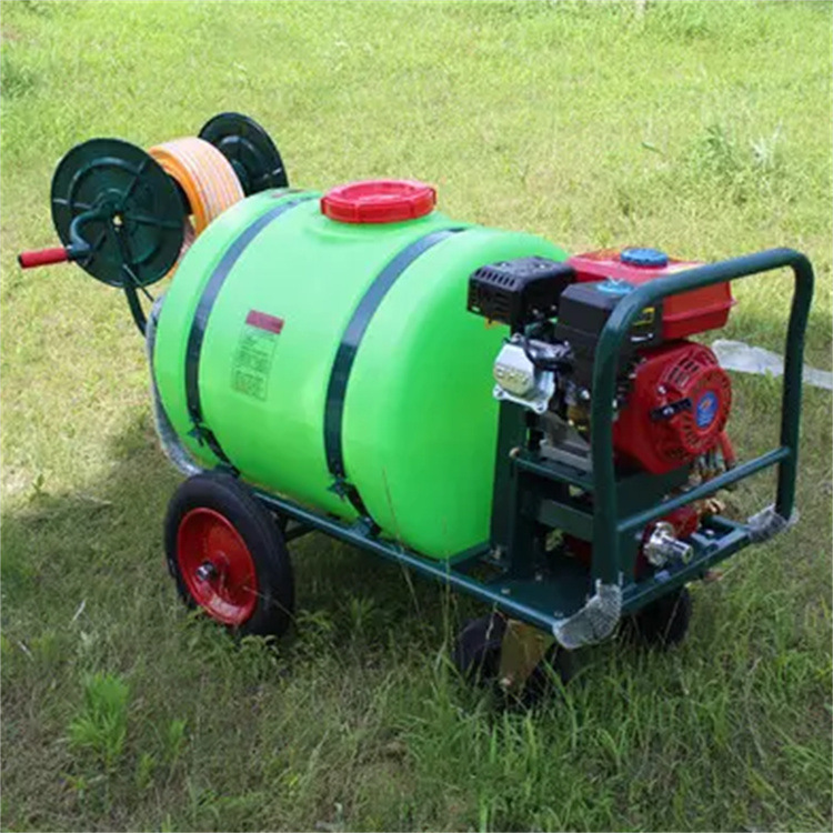 48V inteligente control remoto carro pulverizador de desinfección eléctrica de alta presión insecticida pulverización uniforme