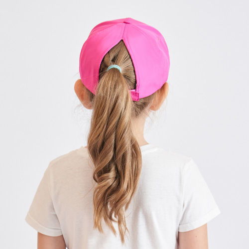 Outdoor baseball cap parent-child style  new women's children's hat sports visor hat European and American style ponytail hat