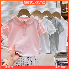 ��ͯ��ɫ����polo����ŮͯУ���ȴ��T���׃��@�ݳ���һ������