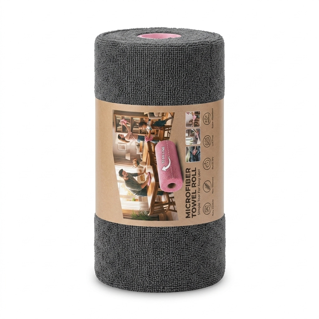 Toalla de limpieza desechable especial para cocina para la estufa semanal sin marcas de agua para la higiene, absorción de aceite y absorción de agua