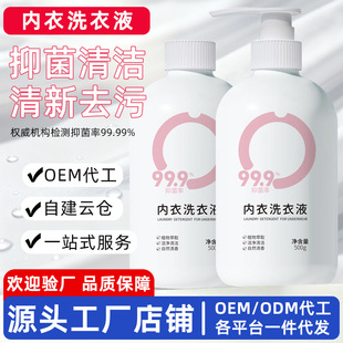Underwear Intimates Laundry Detergent 500ml Household Antibacterial Intimates Cleaning Liquid Wash Liquid Ready for Drop Shipping