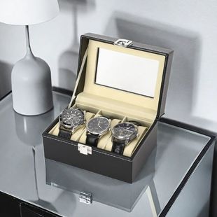 [Environmental PU Leather] Advanced Sense Light Luxury High-end Watch Storage Box Large Capacity Anti-oxidation Multi-function J