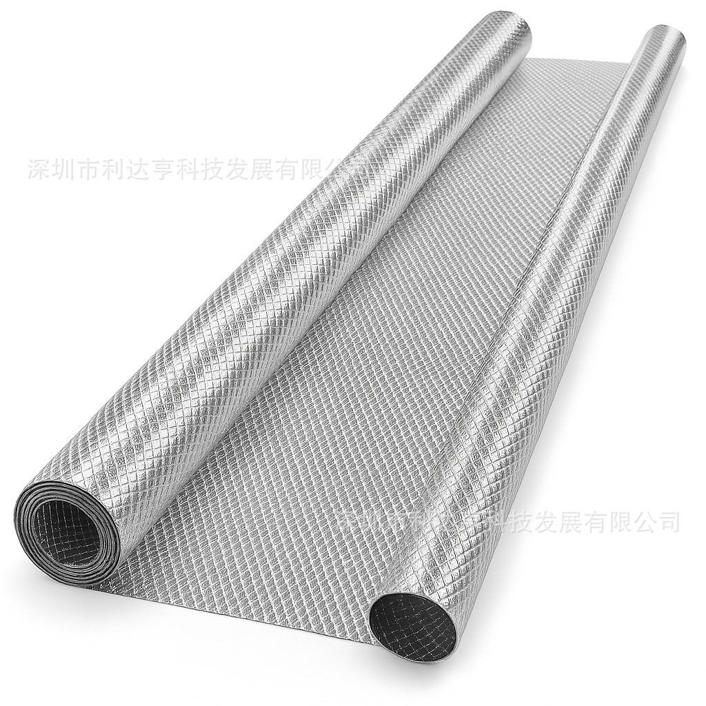 柔光箱/反光伞/摄影棚专用反光布210D复合铝膜面料高亮反光铝箔布