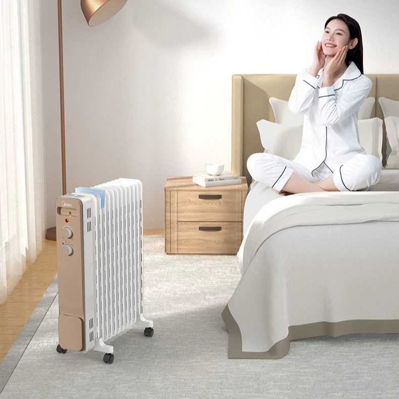 Многофункциональный обогреватель Midea, масляный радиатор для дома, электрический обогреватель для быстрого нагрева зимой